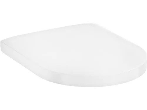 Hansgrohe elupura s wc seat and cover with top fix white