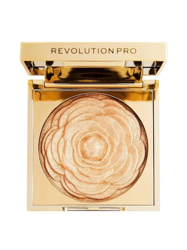 Revolution Pro Blush & Highlighter Compact 9 g.- Golden Rose.