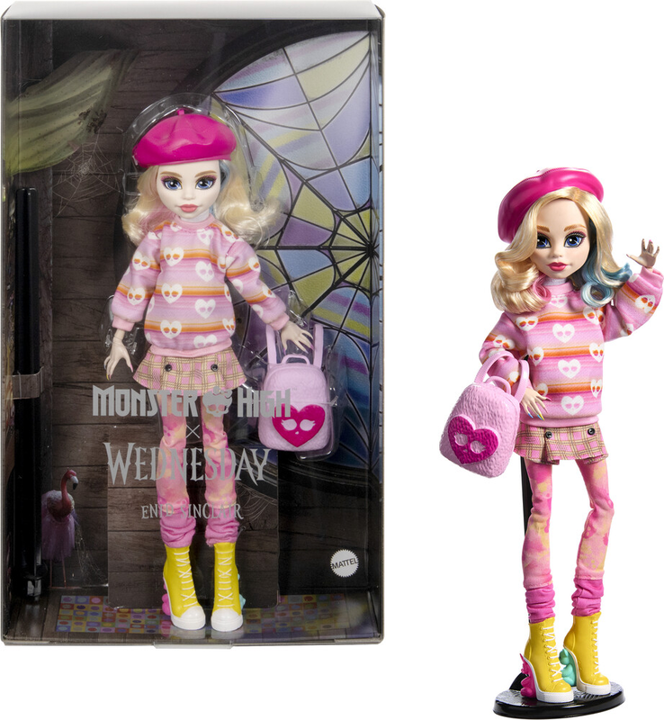 Monster High x Wednesday Enid Dukke