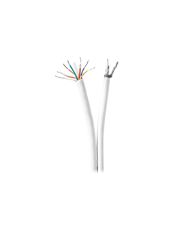 Nedis Coax / CAT6 Combination Cable - bulk aerial/network cable - 10 m