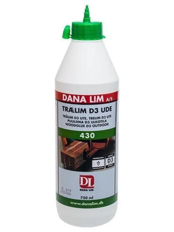 Dana Lim Trelim 430 D3 0,75kg hvit ute