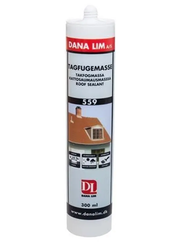 Dana Lim Takfugemasse 559 300ml patron svart