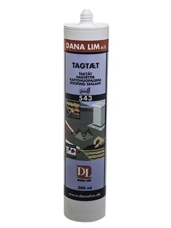 Dana Lim Tak tetningsfugemasse 543 300ml ptr svart