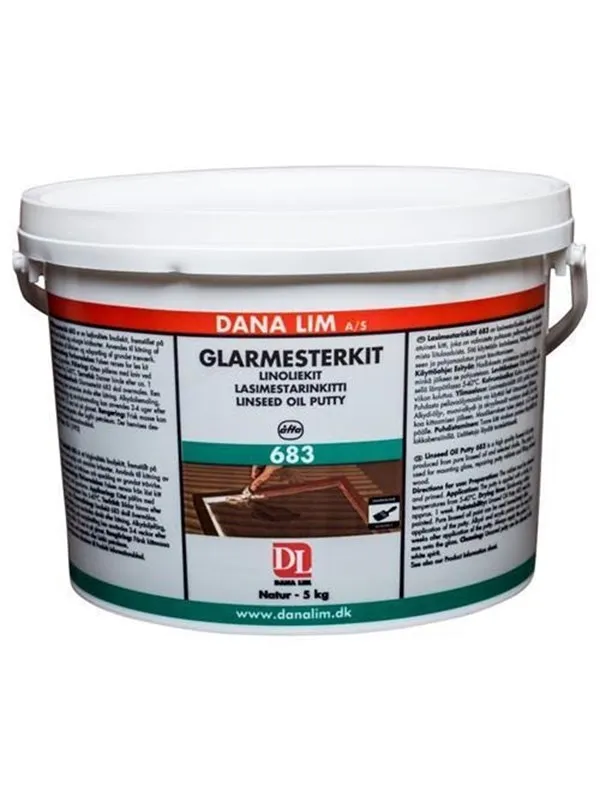 Dana Lim Glassmesterkitt 683 5l natur