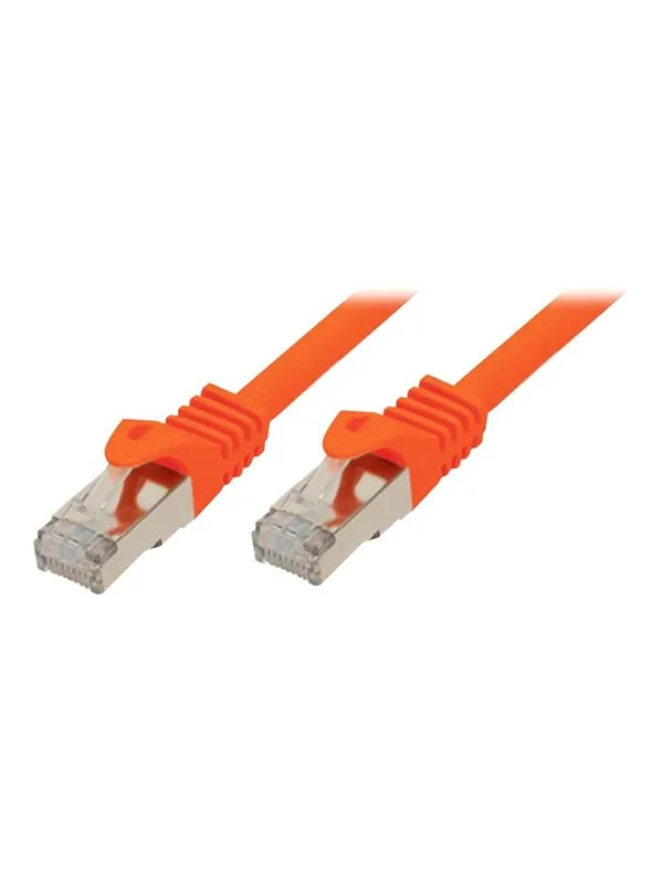 shiverpeaks BASIC-S patch cable - 10 m - orange - Oransje - 10m