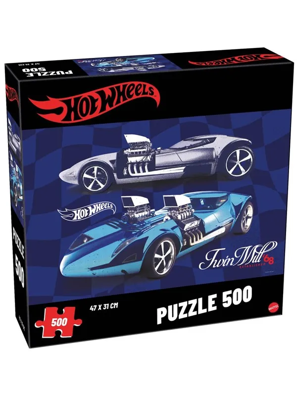 Tactic Hot Wheels Twin Mill puzzle (500)