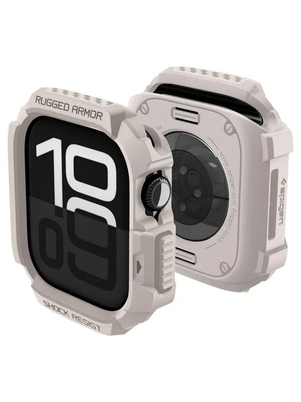 Spigen Rugged Armor Case for Apple Watch 42mm - Beige