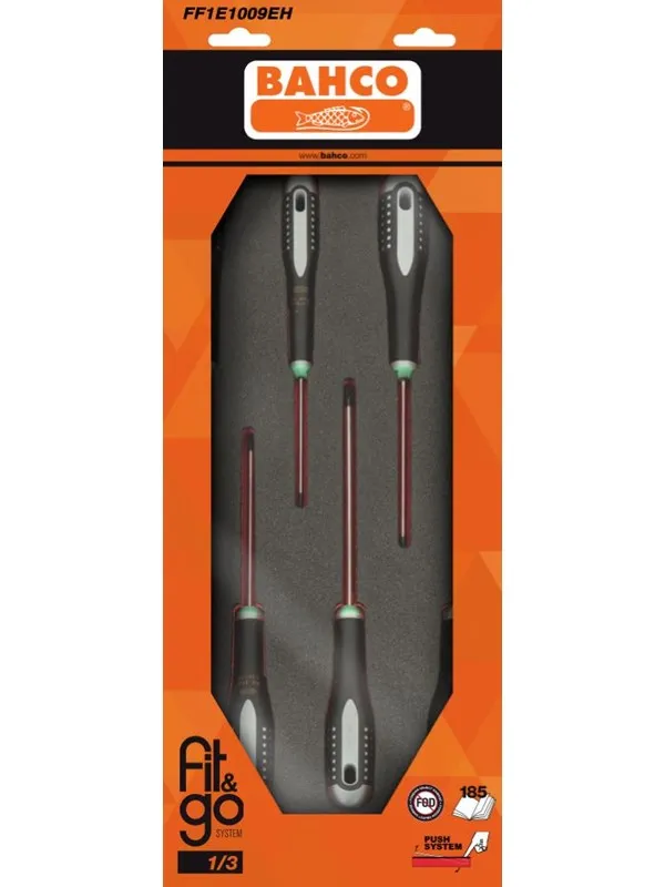 BAHCO fit&go 1/3 inlay screwdrivers