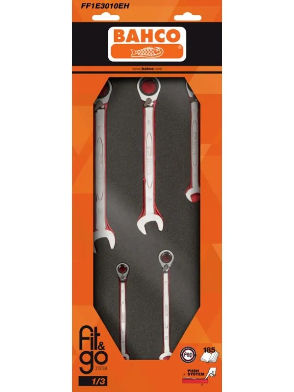 BAHCO fit&go combination wrenches 11 pcs.