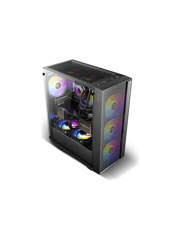 Antec AX65 ARGB - mid tower - ATX - Kabinett - Tower - Svart