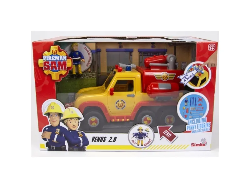 Brandmand Sam Sam Fire Engine Venus 2.0 incl. Figurine