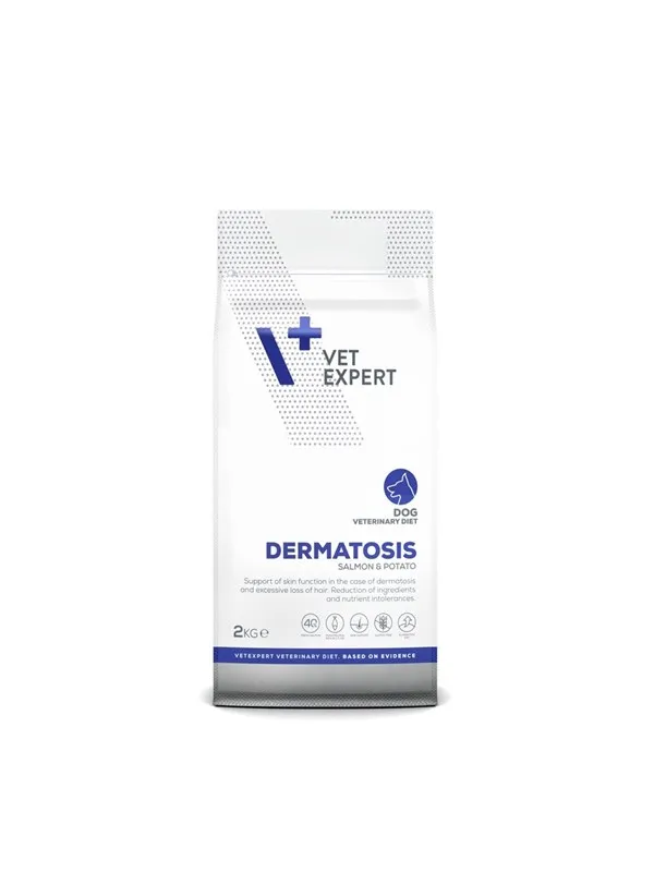 VetExpert Veterinary Diet Dermatosis Dog Salmon & Potato - dry dog food - 2kg