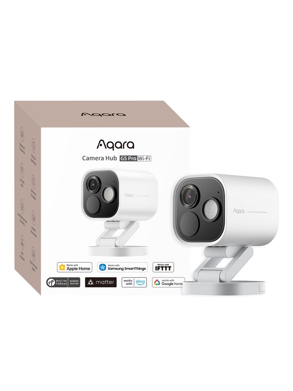 Aqara Camera Hub G5 Pro, WiFi,  Hvit
