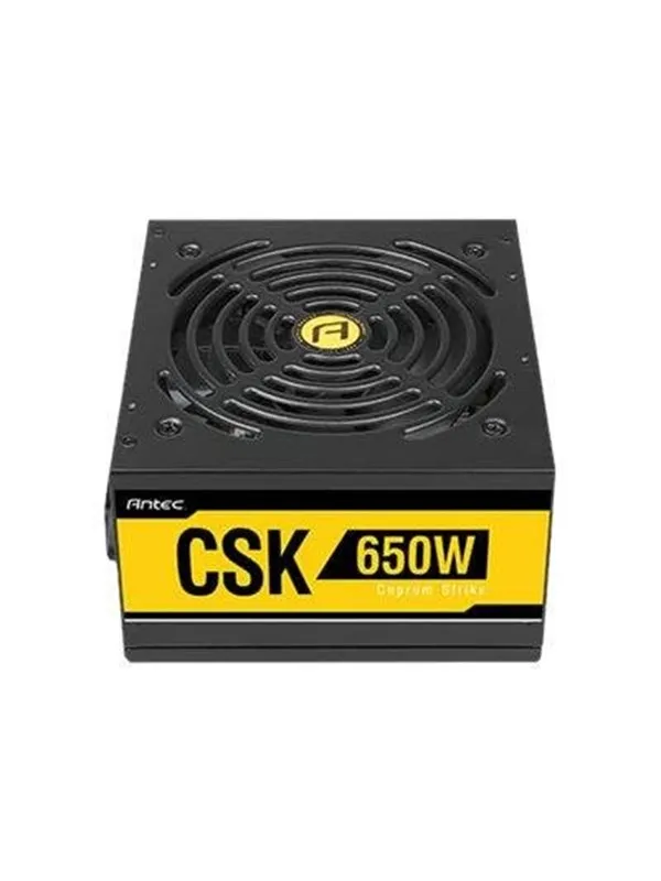 Antec Cuprum Strike CSK650 Strømforsyning (PSU) - 650 Watt - 120 mm - ATX 2.31 - 80 Plus Bronze sertifisert