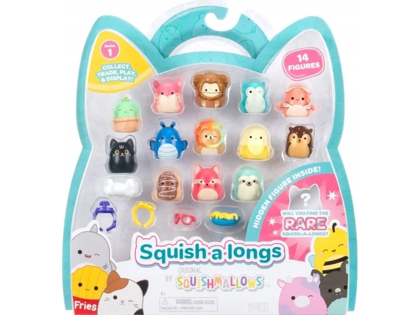 Squishalongs Squish-a-longs 2.5 cm 14 Pack