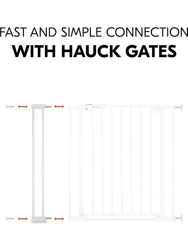Hauck Safety Gate Extension 9 cm white