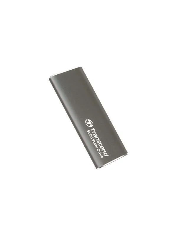 Transcend ESD265C SSD - 2TB - Grå - Ekstern SSD - USB 3.2 Gen 2