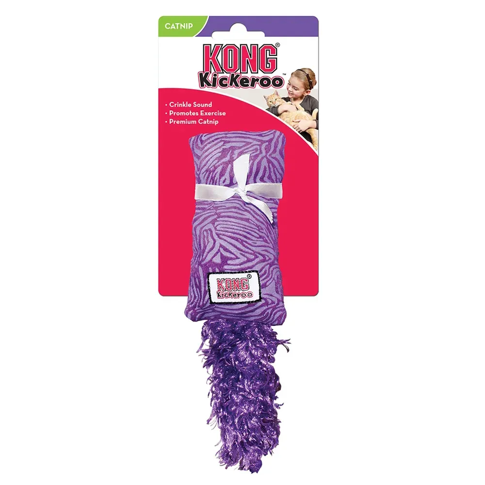 KONG Cat Toy Kickeroo Kitten Assorted Colors