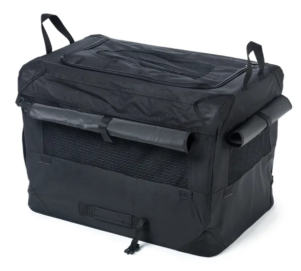 Dogman Milou Canvas Crate Black XL 81.5x58.5x58.5cm