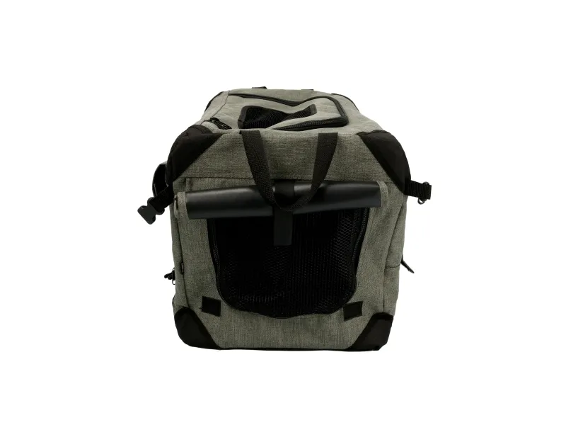 Dogman Milou Canvas Crate Grey Small 49.5x34.5x35cm