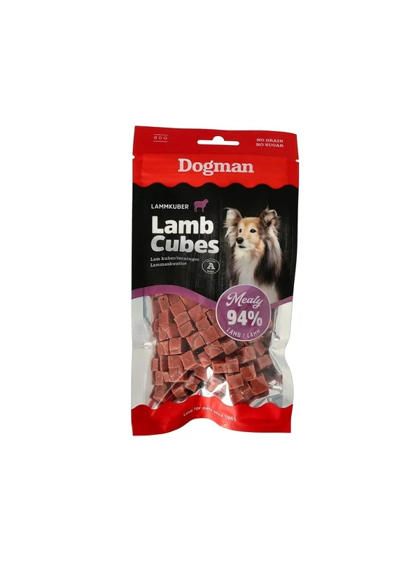 Dogman Meaty Lammeterninger Hundegodbiter 80g