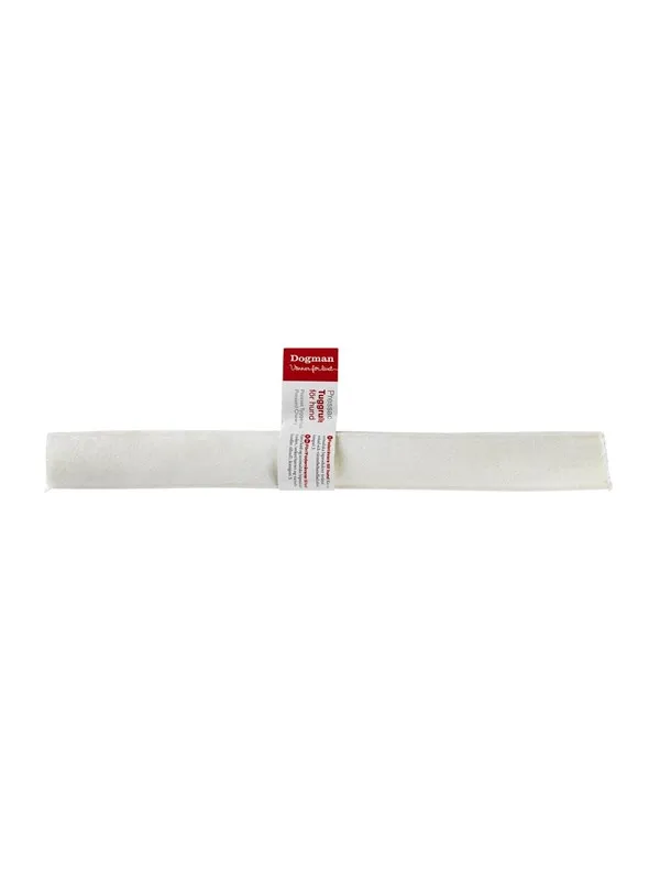 Dogman Tyggerull press hvit 25 cm gro