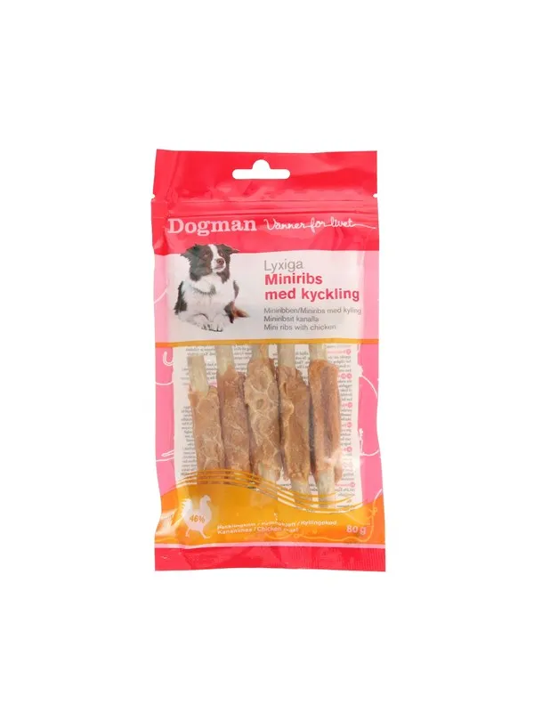 Dogman Miniribs med kylling