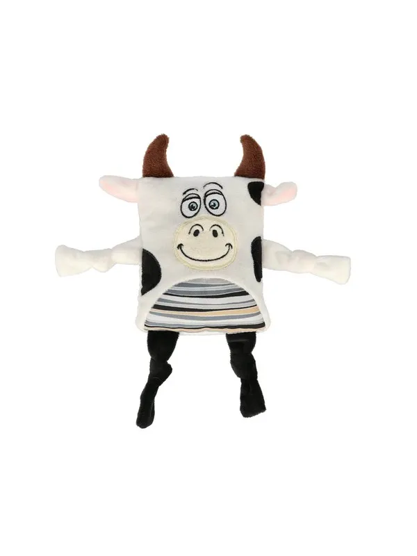 Dogman Cowe Plutt Pipende Plysj Hundeleke 20cm