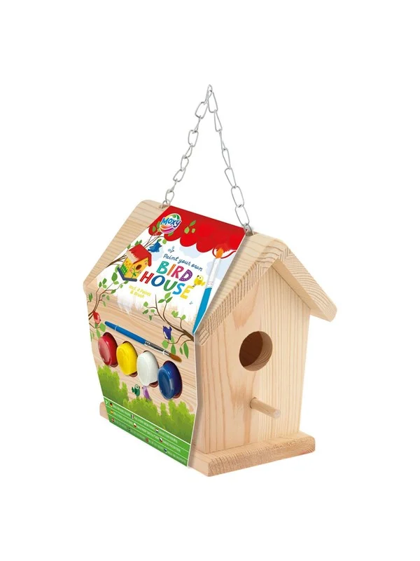 Creative Craft Group Paint Your Own Birdhouse Paint Set