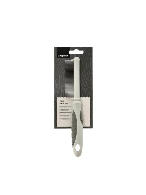 Dogman Middels grov kam 21.5cm