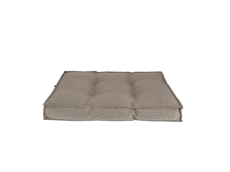 Dogman Dyna Classy Memory Foam Pet Bed Beige XL 90x62x12cm