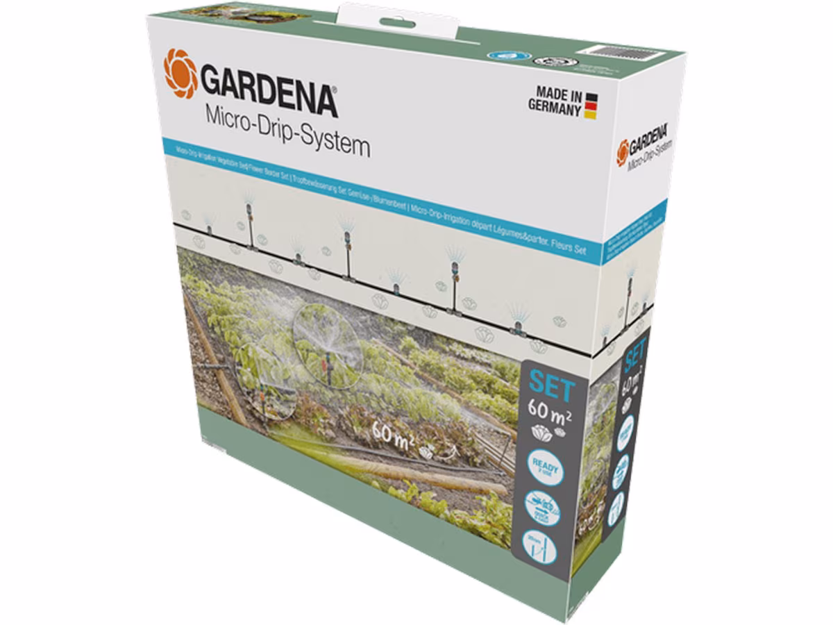 Gardena Micro drip startsett for kjøkkenhager