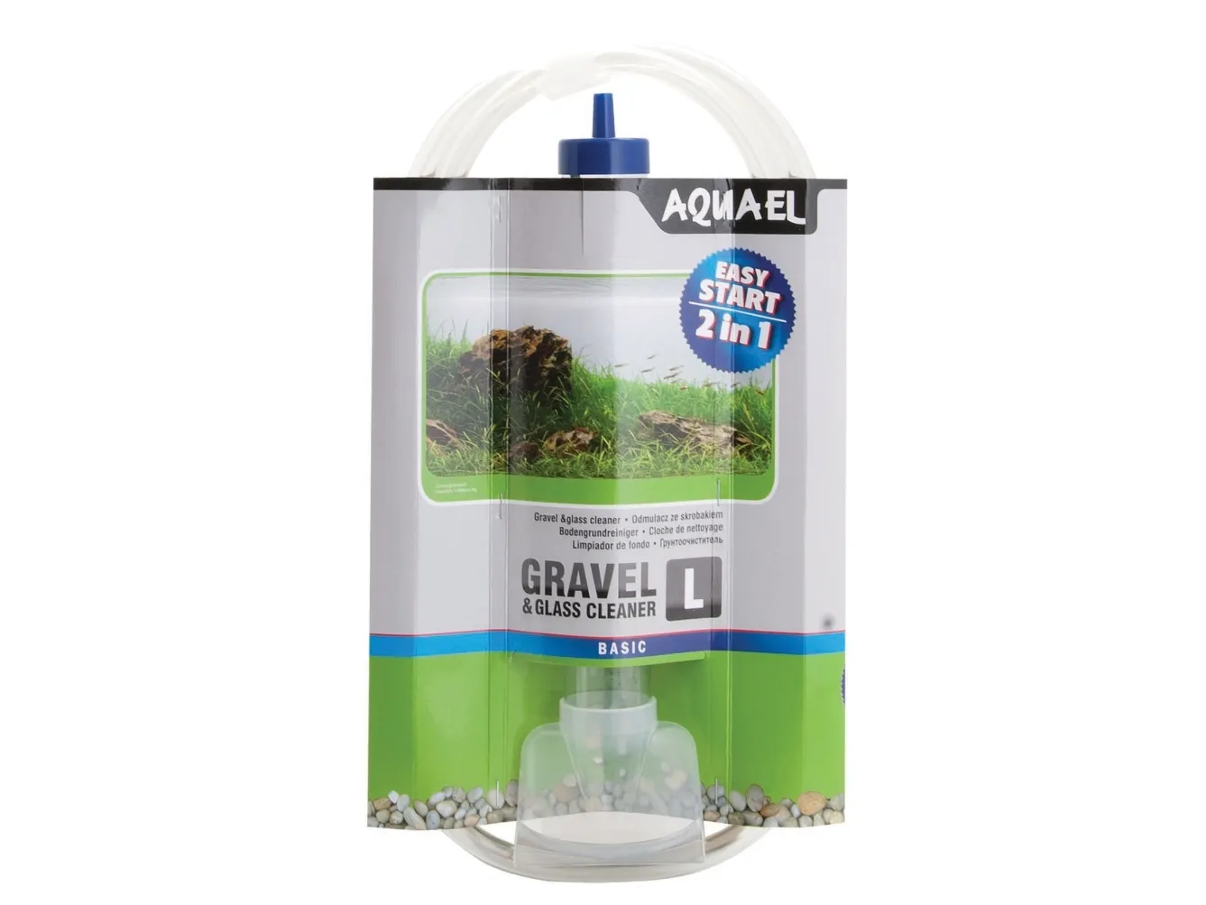 AQUAEL Gravel & Glass Cleaner L 33cm