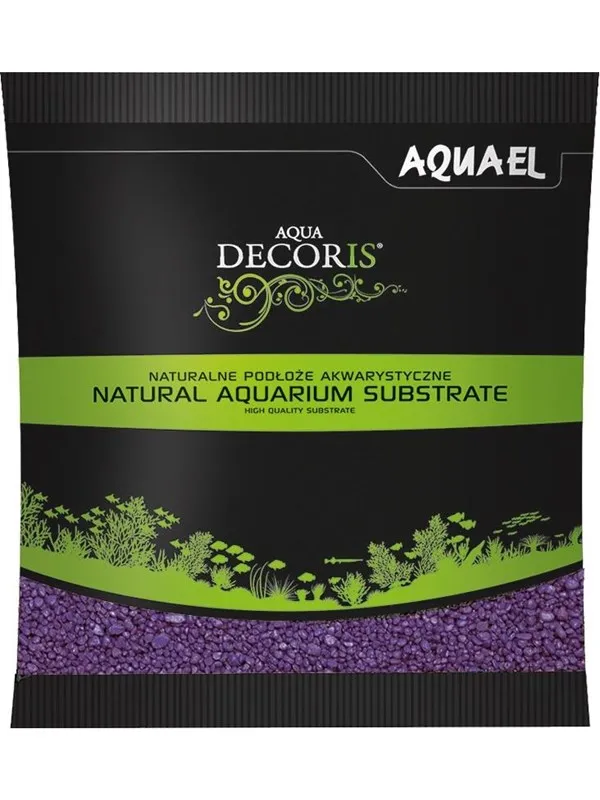 AQUAEL Aqua Decoris Substrat til Akvarier Lilla 1kg