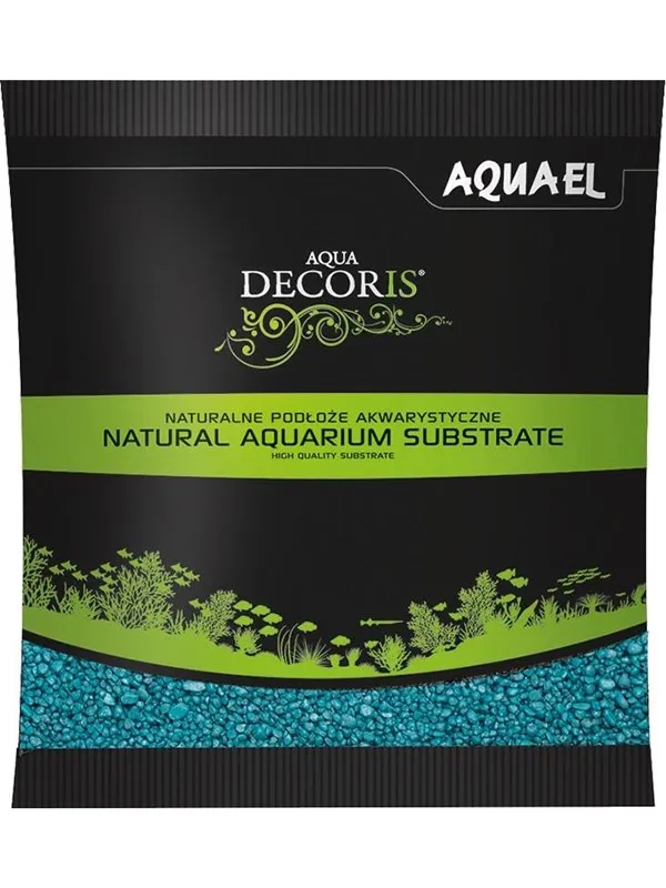 AQUAEL Aqua Decoris Substrat til Akvarier Turkis 1kg