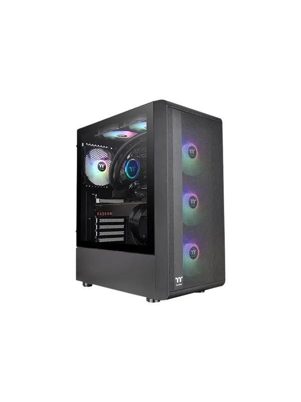 Thermaltake S Series S200 TG ARGB - Kabinett - Tower - Svart