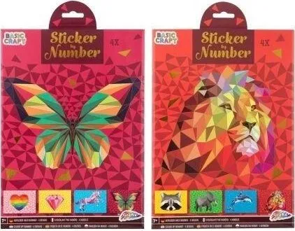 Grafix Sticker by Number - Assorted