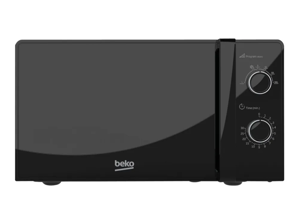 beko MOC20100BFB - microwave oven - freestanding - black