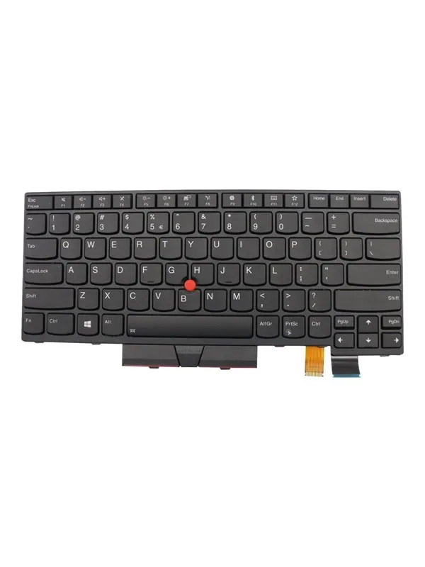 Lenovo Lite-On - Bærbart tastatur - til utskifting - Engelsk (USA) - Svart