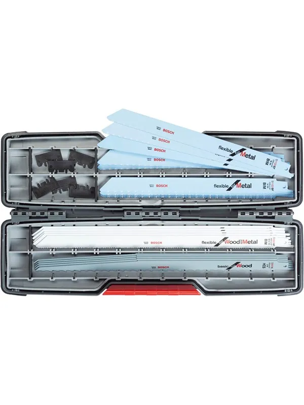 Bosch Bajonettsagblad ToughBox 20-delers sett All-in-One S 1122 EF (5x); S 1122 BF (5x); S 1222 VF (5x); S 1617 K (5x)