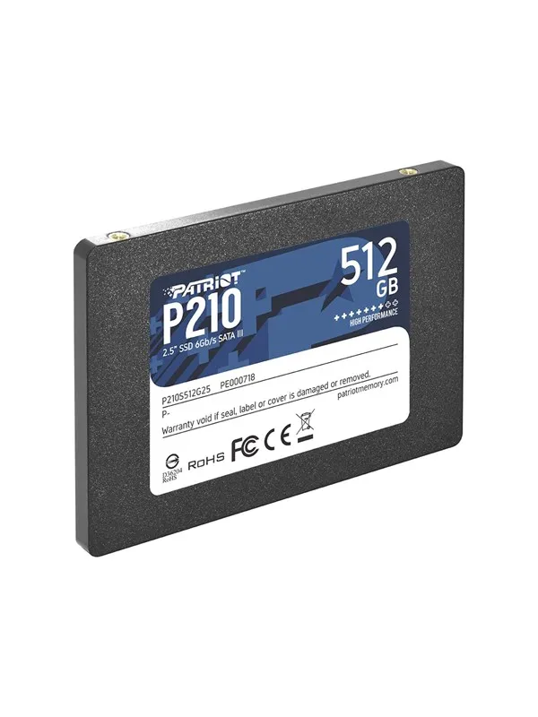 Patriot P210 SSD - 512GB - SATA-600 - 2.5"