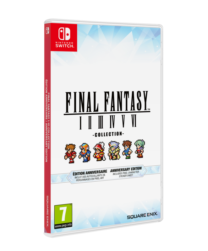 Final Fantasy I-VI - Collection - (Anniversary Edition) - Nintendo Switch - RPG