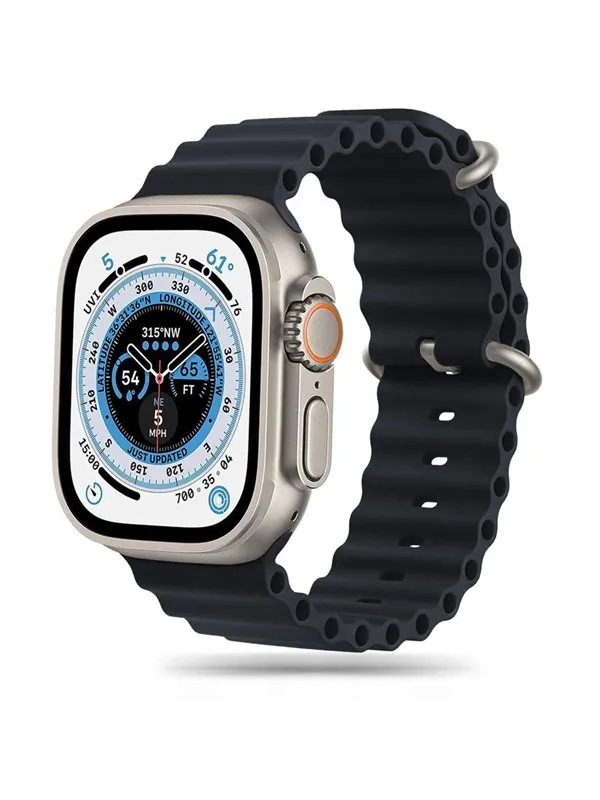 Tech-Protect  IconBand Pro Strap for Apple Watch 4 / 5 / 6 / 7 / 8 / 9 / SE / Ultra 1 / 2 (42 / 44 / 45 / 49 mm) - Black