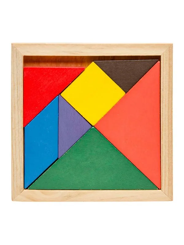 Duckiez Wooden Tangram Puzzle 7 pcs. Tre