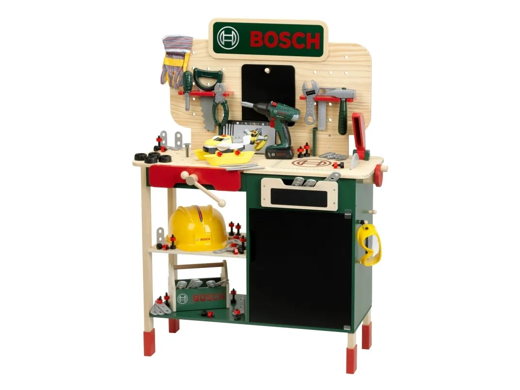Theo Klein Bosch Wooden Tool Bench - 3+ Years