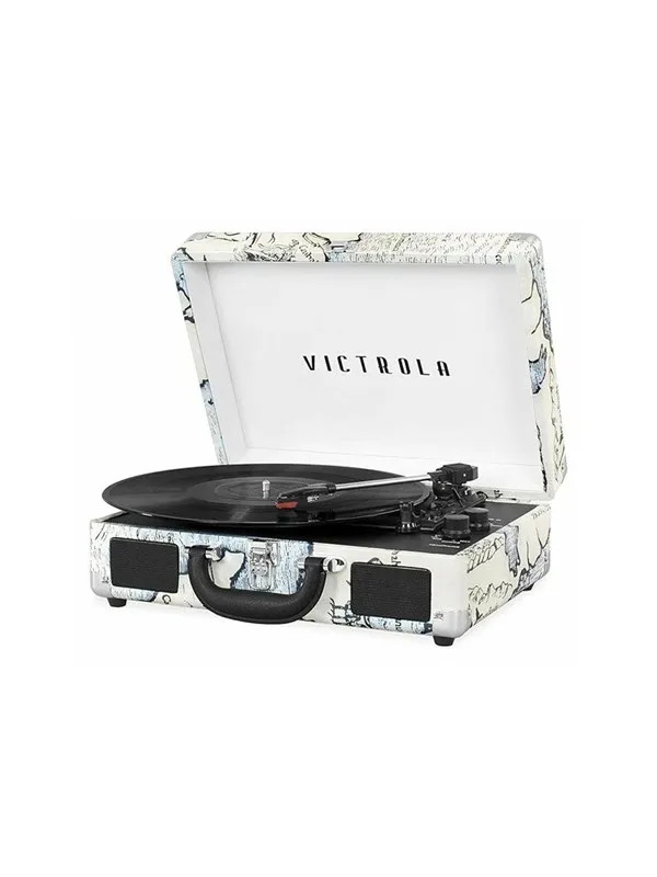 Victrola VSC-550BT - Vintage Map Print - Platespiller