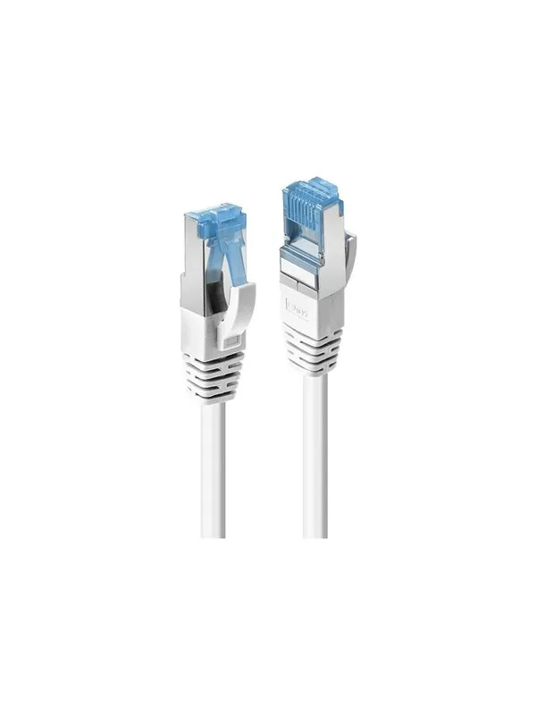 Lindy patch cable - 15 m - white - Hvit - 15m
