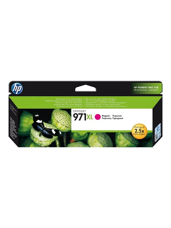 HP 971XL / CN627AE High Capacity Magenta Ink - Blekkpatron Rød