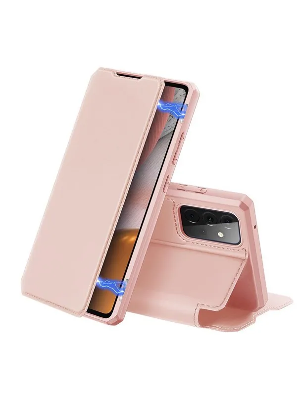 Dux Ducis Skin X Holster Case Flip Cover Samsung Galaxy A72 4G pink