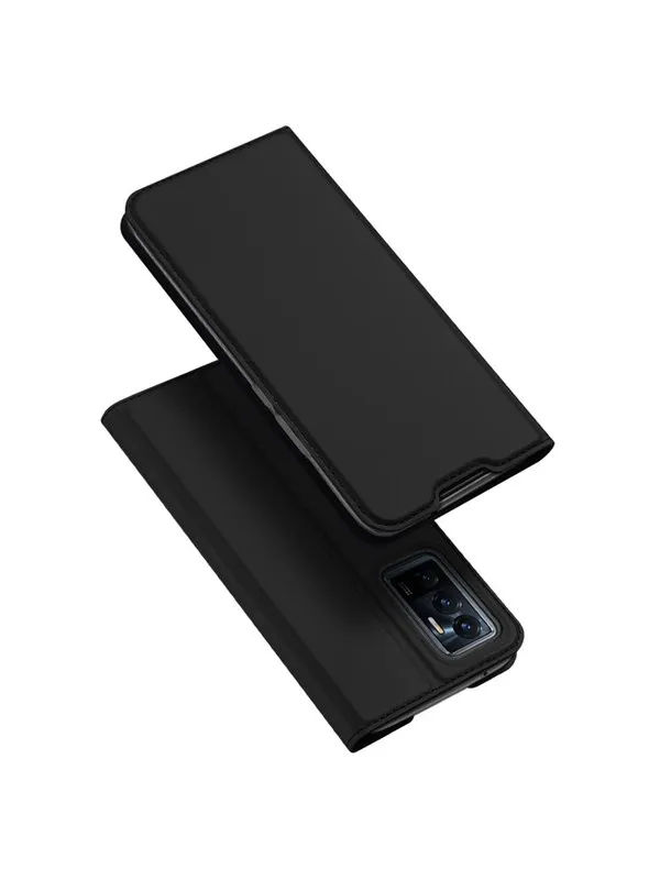 Dux Ducis  Skin Pro Holster Case Flip Cover Vivo V23e black